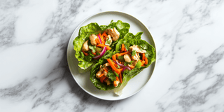 Butter Lettuce Wraps with Chicken